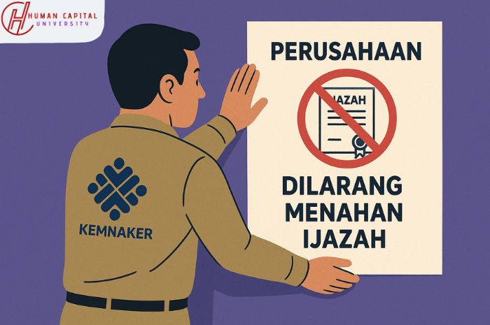 Larangan penahanan ijazah oleh perusahaan dari Kemnaker yang wajib diketahui HRD