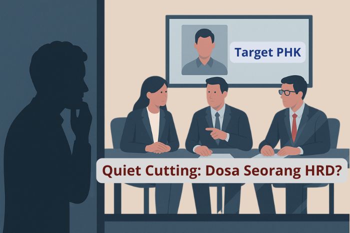 Quiet cutting cara pemutusan hubungan kerja diam-diam ala HRD