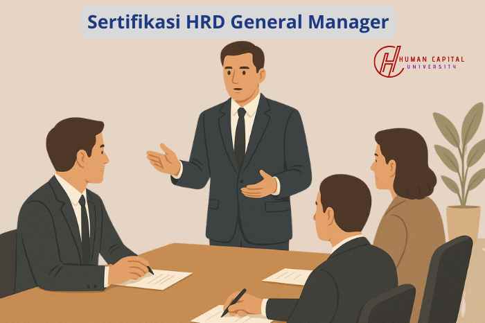 Sertifikasi HRD General Manager menunjang kemampuan leader perusahaan