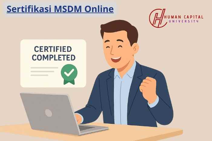 Info sertifikasi SDM online bagi HR Professional