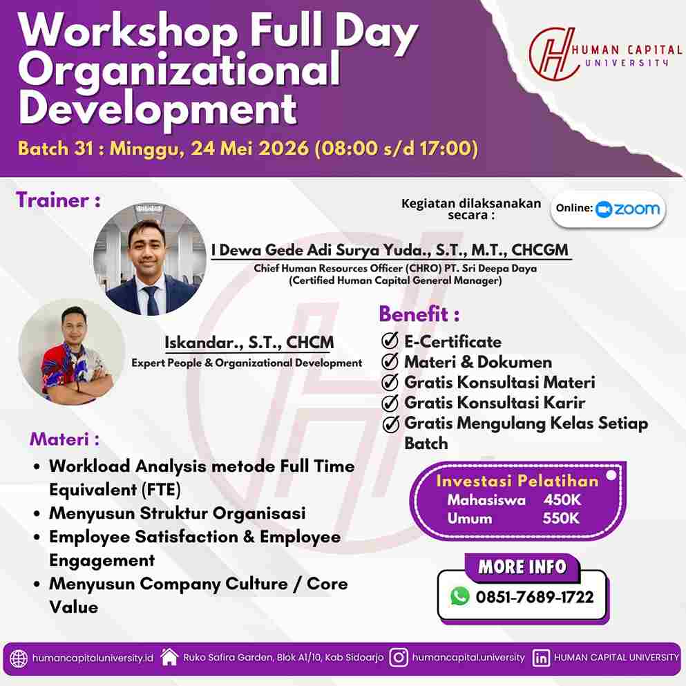 Workshop Organizational Development
