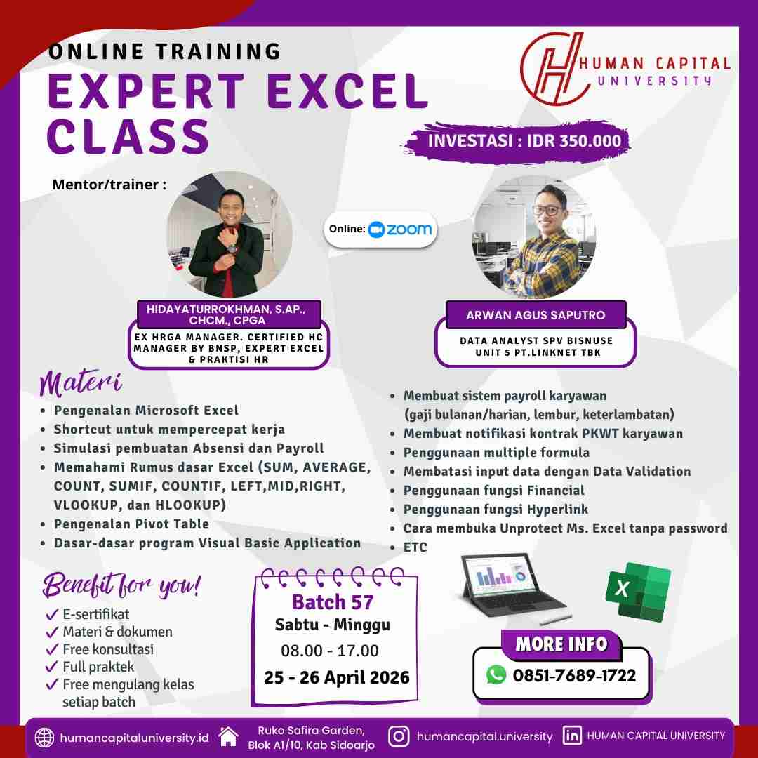 Pelatihan Excel