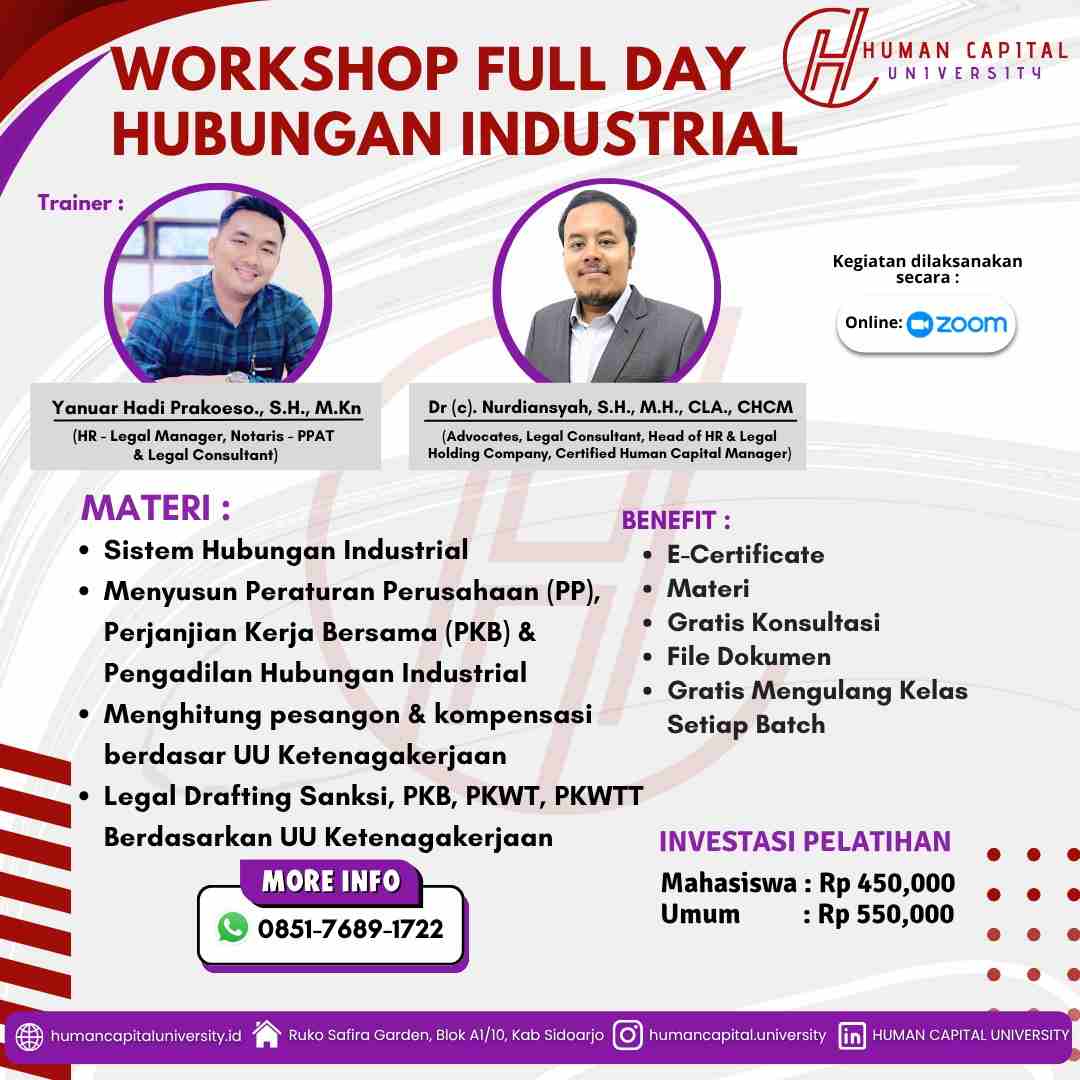 Workshop Hubungan Industrial