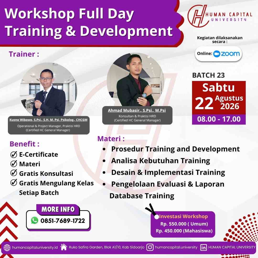 Pelatihan Training Development