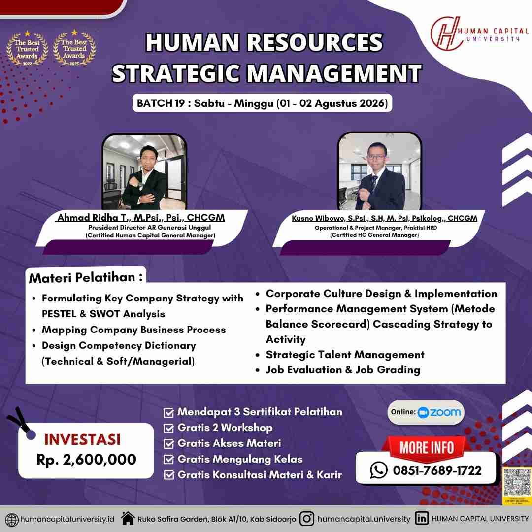 Pelatihan HR General Manager