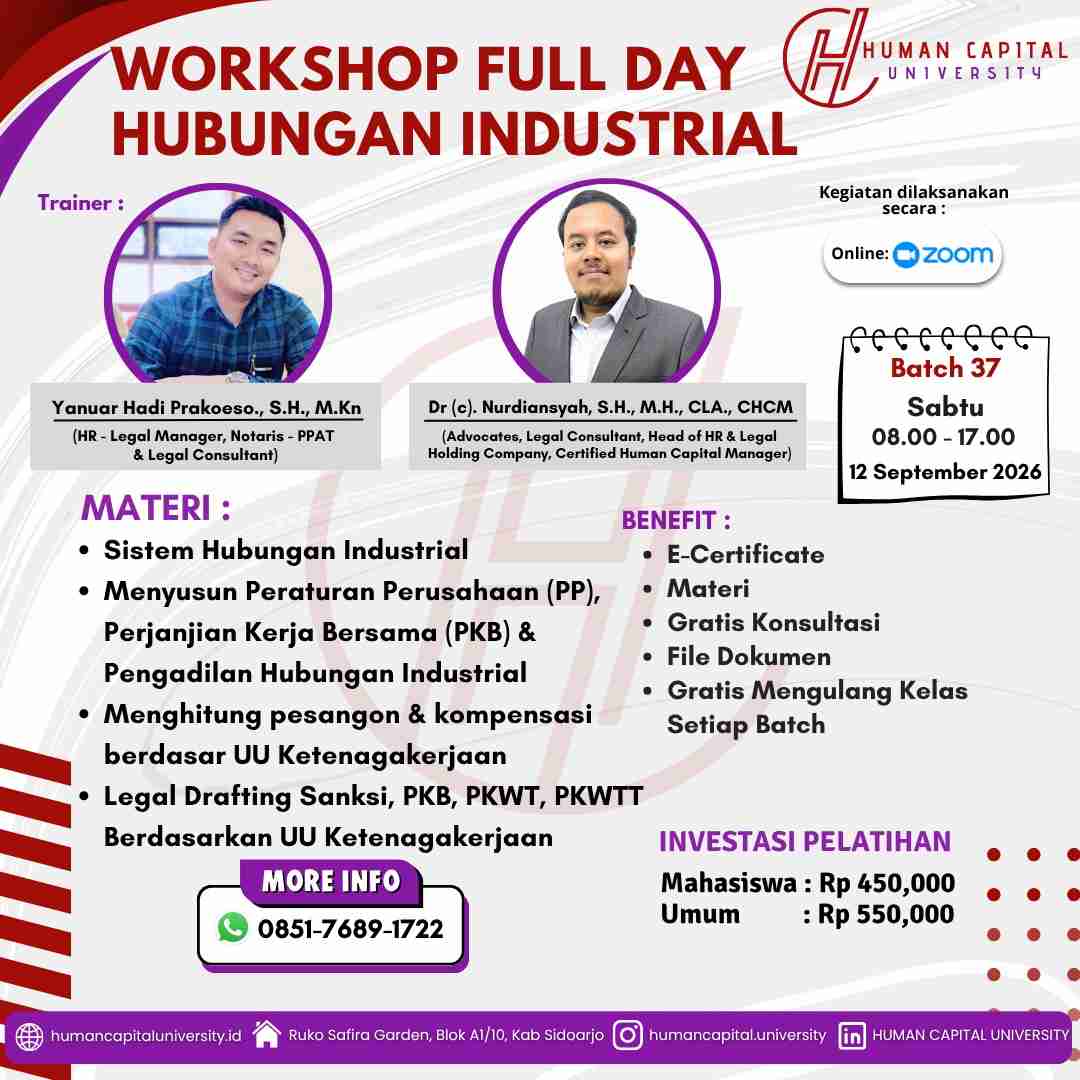 Pelatihan Hubungan Industrial