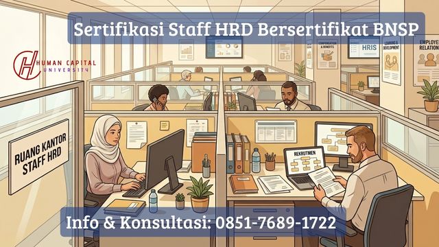 Ikuti Sertifikasi Staff HRD untuk meningkatkan kompetensi pekerjaan