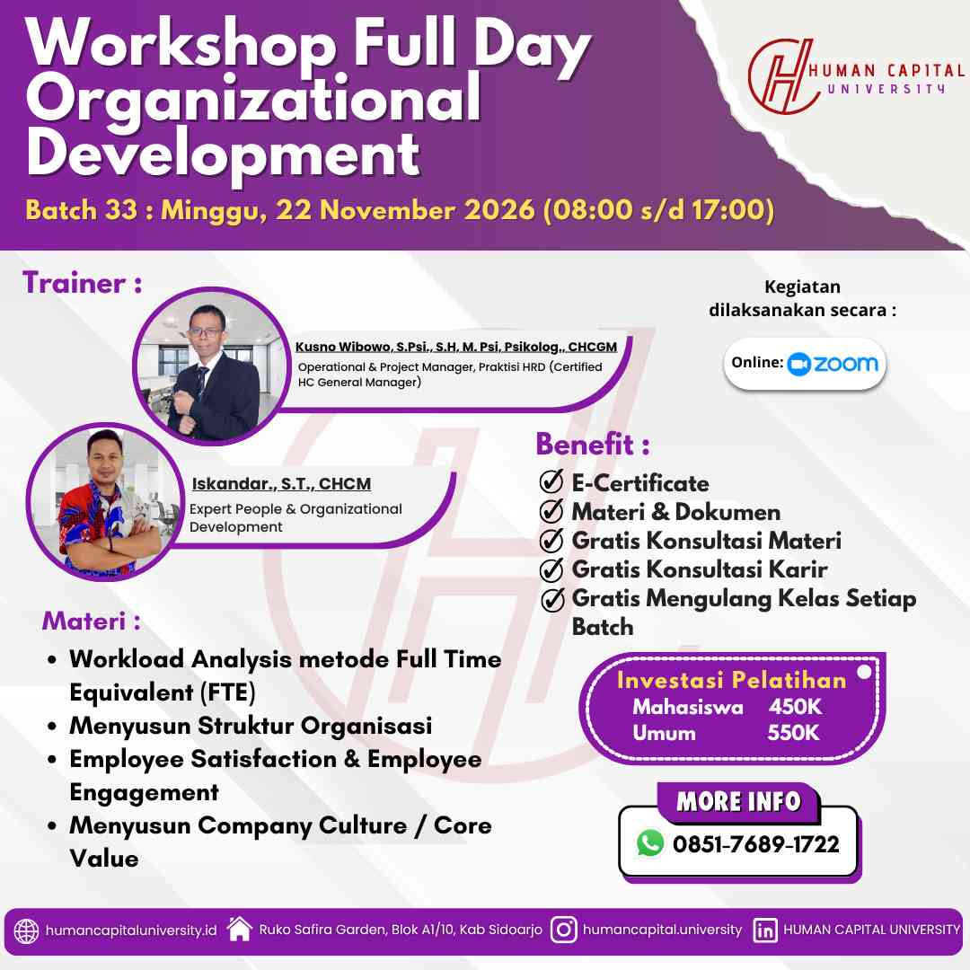 Pelatihan Organizational Development