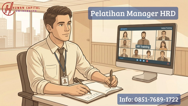Pelatihan Manager HRD Bersertifikat Bisa Diikuti Online