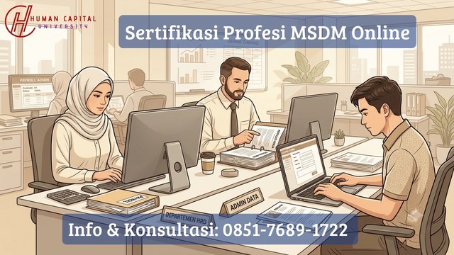 Sertifikasi Profesi MSDM Online Cocok Buat HRD