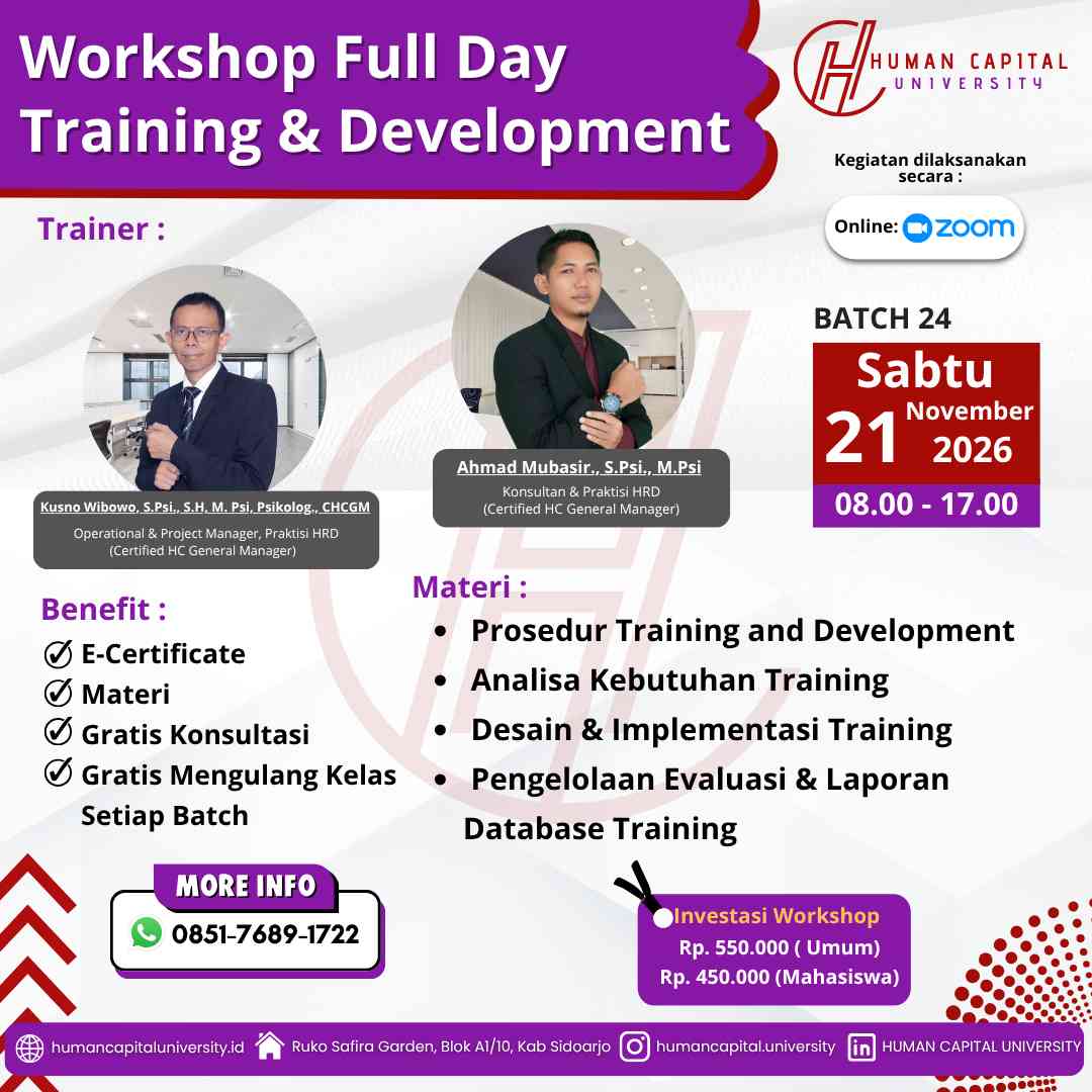Pelatihan Training Development