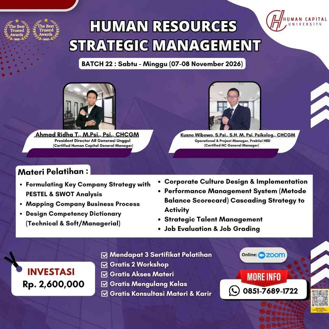 Pelatihan HRD Online